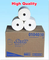 R/T Scott 01040-10 Roll Towel One-Ply White 12 Rolls/Case