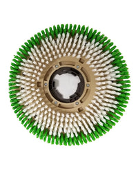 16" Rotary Floor Scrubbing Brush Green/White