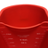 35QT / 33L Mop Bucket Red w/ Sidepress Wringer