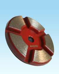 Metal Diamond Pad 50 GRIT Red 3" EA