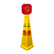 No Parking 4-Sided Floor Sign Cone 3'