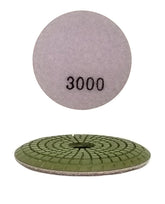 4" Convex Wet Diamond Pad #3000