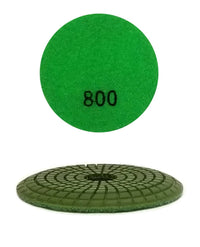 4" Convex Wet Diamond Pad #800