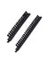 Brush Strip 12" Black VG2