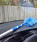 JL Dustal - Screw On Wall Duster, Ceiling Duster 3 Section Extension Blue