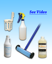 EZ Carpet Spot Cleaning KIT with special carpet brush
