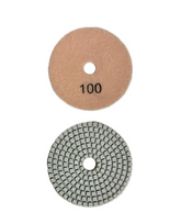 4" Flexible Diamond Pad #100
