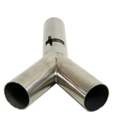 1.5" WYE Metal Hose Connection for dust controlled Low/High Speed Buffer