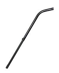 Aluminum Telescope J-Wand 37" Black for Sidewinder with Nylon Bristle
