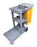 JL Grey Janitor Cart With Cover