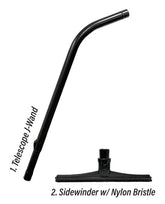 Telescope J-Wand & Sidewinder with Nylon Bristle KIT
