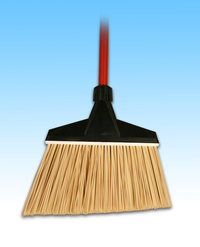 Plastic Angle Broom-Unflagged