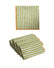 Rag Green Stripe 16"x16"