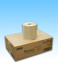 R/T Novex J5600 Roll Towel Natural 7 7/8", 800FT 6 Rolls/Case