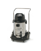 Powr Flite S/S 20-Gallon Dual Motor Wet/Dry Vacuum PF57-Optional Front Squeegee