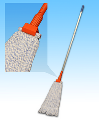 Screw Mop with Jaw Clamp and Aluminum Handle SET