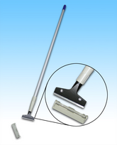 Scraper 4" plastic Handle GRAY