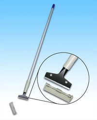 Scraper 4" plastic Handle GRAY