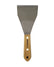 Bent Scraper with Wooden Handle
