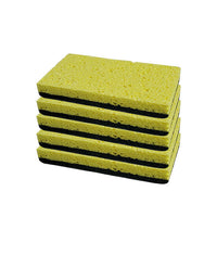 SCRUBBER SPONGE MEDIUM DUTY 5/PK