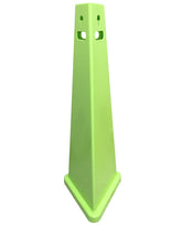 TRIVU 3 SIDED Safety Sign Yellow Green