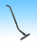 Telescoping Tile & Concrete Wand Black