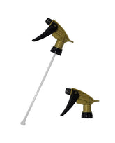 Spray Bottle Nozzle Black/Gold Chemical Resistant