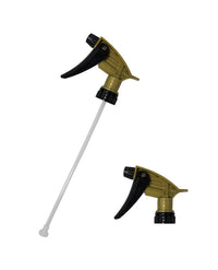 Spray Bottle Nozzle Black/Gold Chemical Resistant
