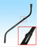 Telescoping S Wand Black ALUMINUM 38mm