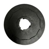 JL 17" GREEN ROTARY SCRUBBING BRUSH G/W