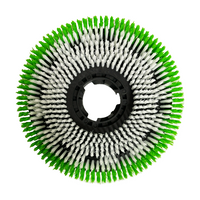 JL 17" GREEN ROTARY SCRUBBING BRUSH G/W