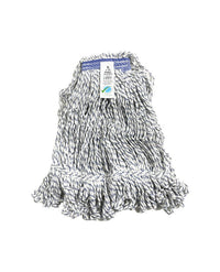 Candy-Striped Loop-End Finish Mop - Medium