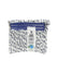 Candy-Striped Loop-End Finish Mop - Medium