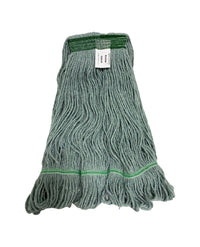 Earthkleen Narrow Band Mop Medium Cotton / Synthetic Green