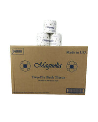 T/T Magnolia #J4000 soft touch two-ply  toilet roll tissue-96 rolls, 500 sheets each roll