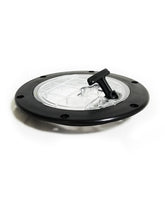 Lid Vac Tank Black 7"