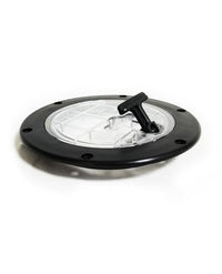 Lid Vac Tank Black 7"