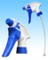 High-Output Blue Spray Bottle Nozzle