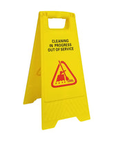 Floor Sign "Cleaning In Progress"
