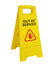 Floor Sign "Out Of Service"