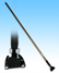 60" Wood Snap on Dust Mop Handle