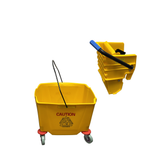38QT / 36L Mop Bucket W/ Sidepress Wringer
